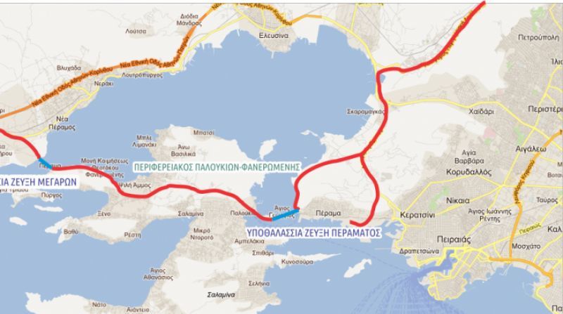 Υποθαλάσσια Σαλαμίνας: Στην επόμενη φάση ΜΕΤΚΑ, ΤΕΡΝΑ, VINCI-ΑΚΤΩΡ