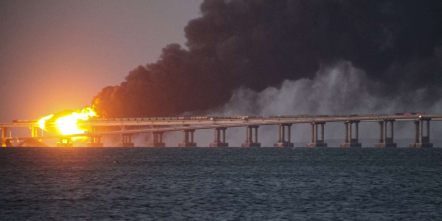 Ουκρανία: Ανέλαβε την ευθύνη της έκρηξης στη γέφυρα της Κριμαίας