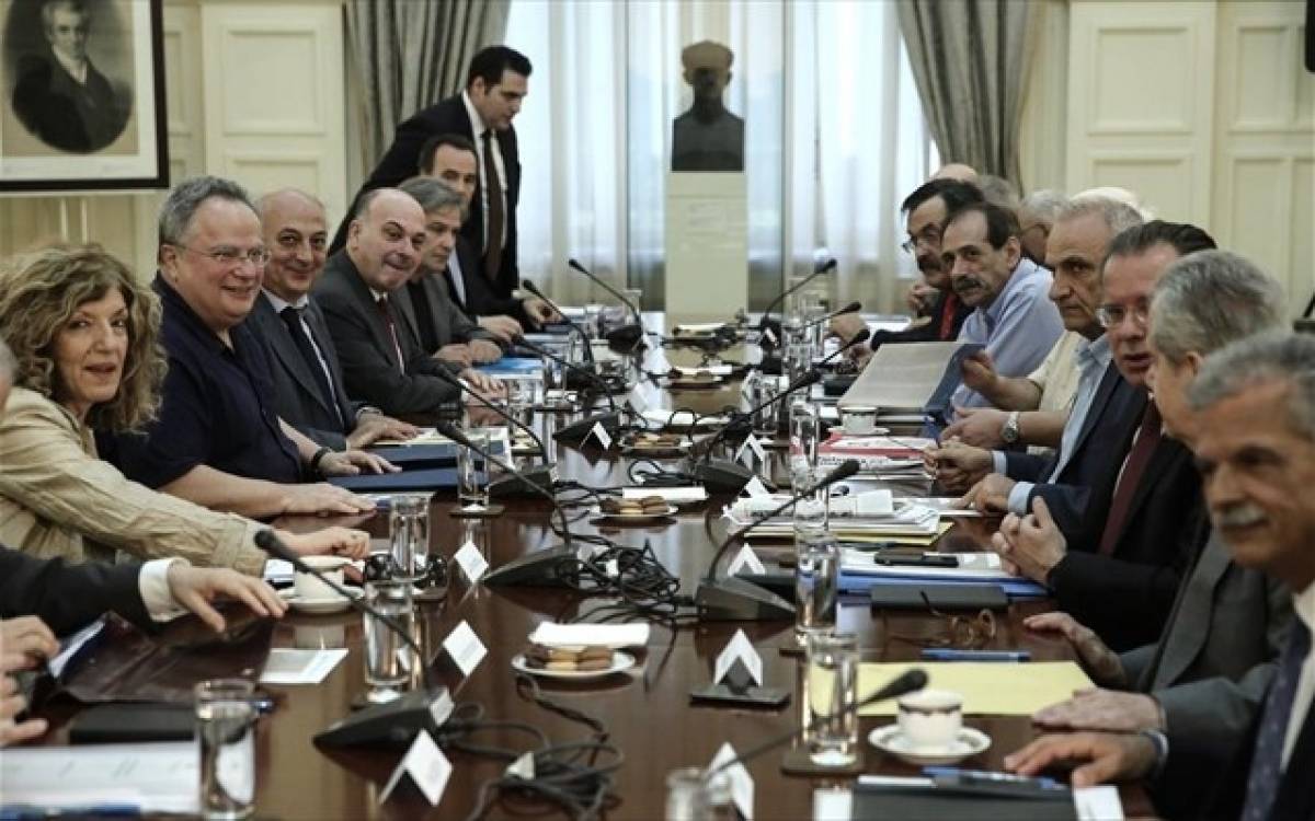 Αποχώρησε η ΝΔ απ'τη συνεδρίαση του Εθνικού Συμβουλίου Εξωτερικής Πολιτικής