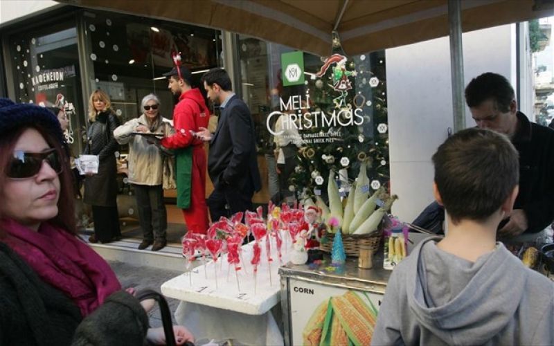 Τελευταία μέρα του εορταστικού ωραρίου στα εμπορικά καταστήματα