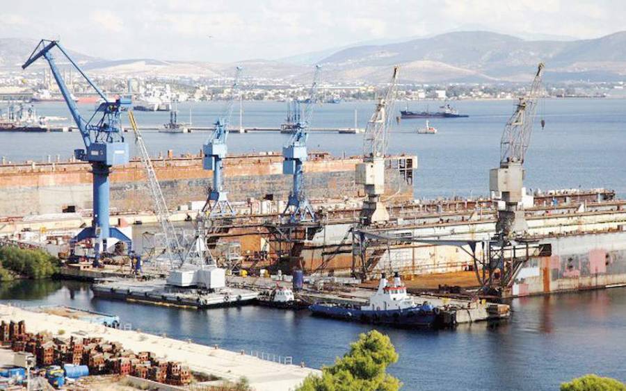 «Λιτή» ανακοίνωση του ΥΠΑΝ για τα ναυπηγεία Ελευσίνας