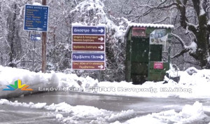 Χιόνια από την Πελοπόννησο μέχρι τα ορεινά της Θεσσαλονίκης (videos)