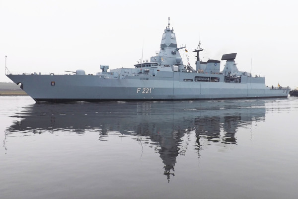 Γερμανική φρεγάτα αναχωρεί για την Ερυθρά Θάλασσα