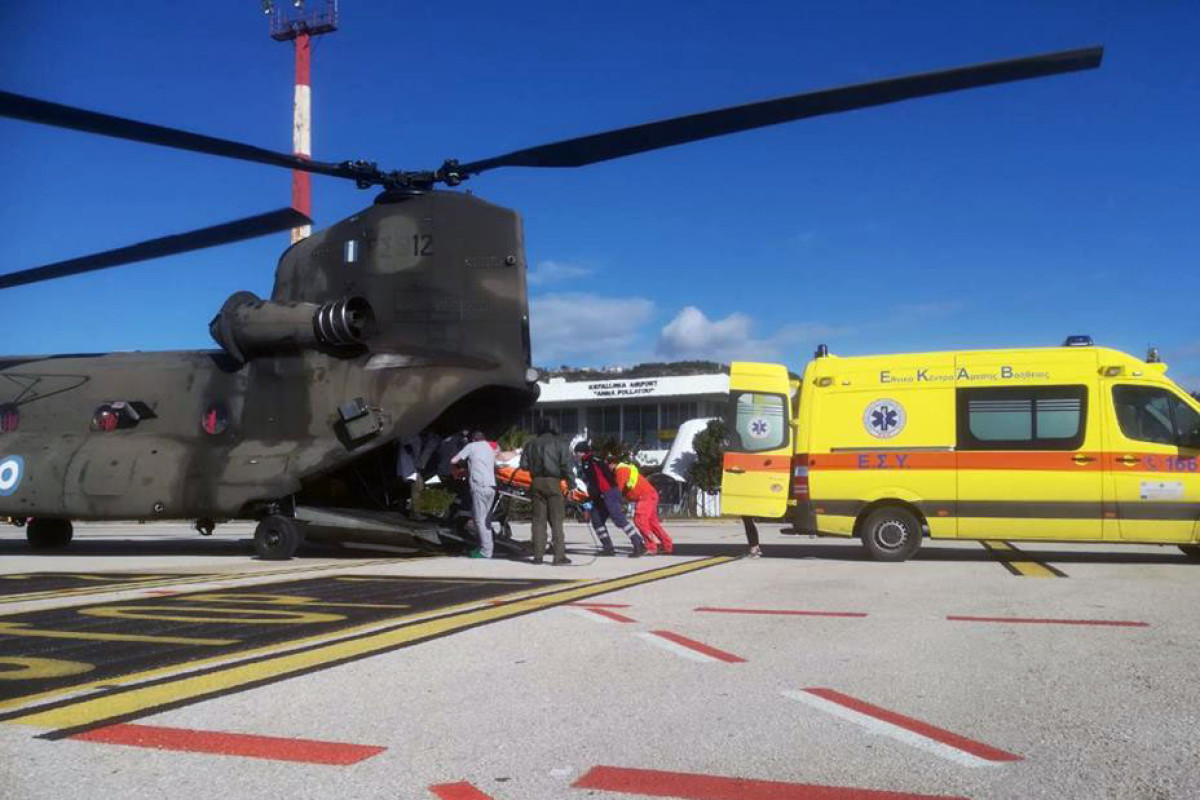 Αεροδιακομιδή 16 ασθενών από νησιά σε αστικά κέντρα το τετραήμερο