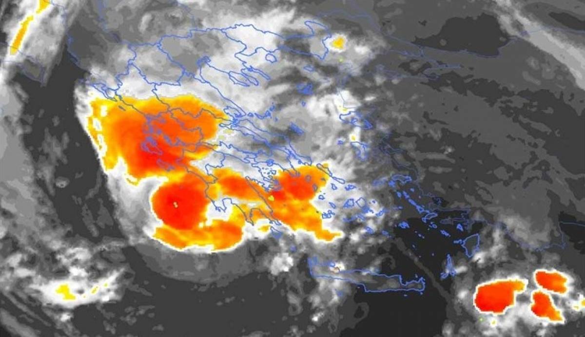 Νέο έκτακτο δελτίο από ΕΜΥ-«Πνίγονται» Αττική και Πελοπόννησος