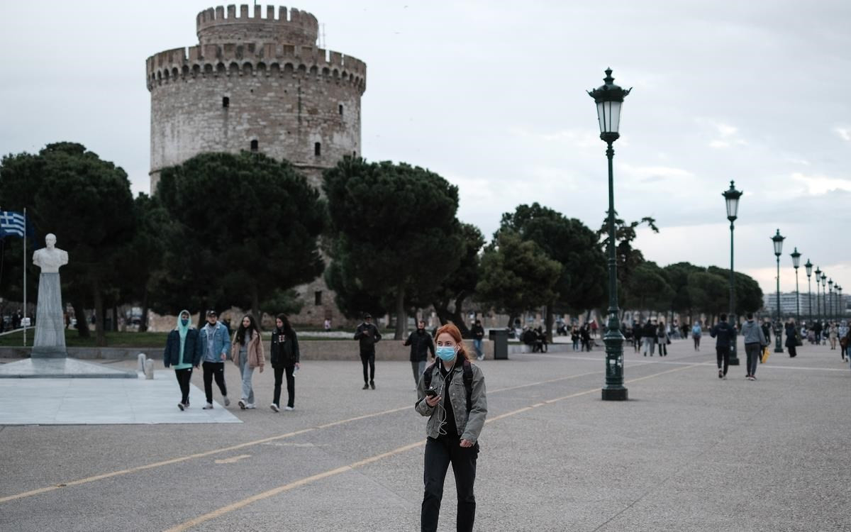 Θεσσαλονίκη: Στο πορτοκαλί ξανά έπειτα από καιρό το ιικό φορτίο