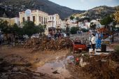 Σε κατάσταση έκτακτης ανάγκης η Σύμη, μετά την κακοκαιρία