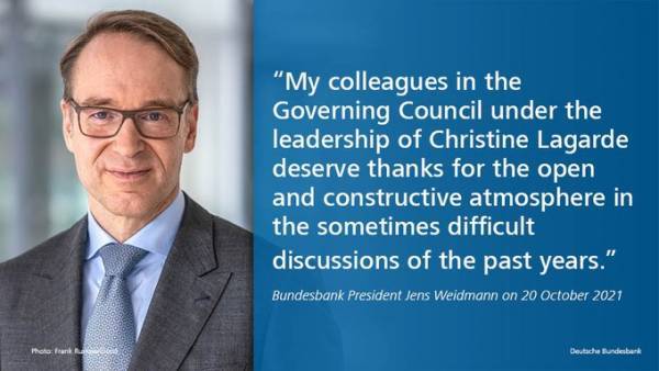 Παραίτηση Βάιντμαν από την προεδρία της Bundesbank