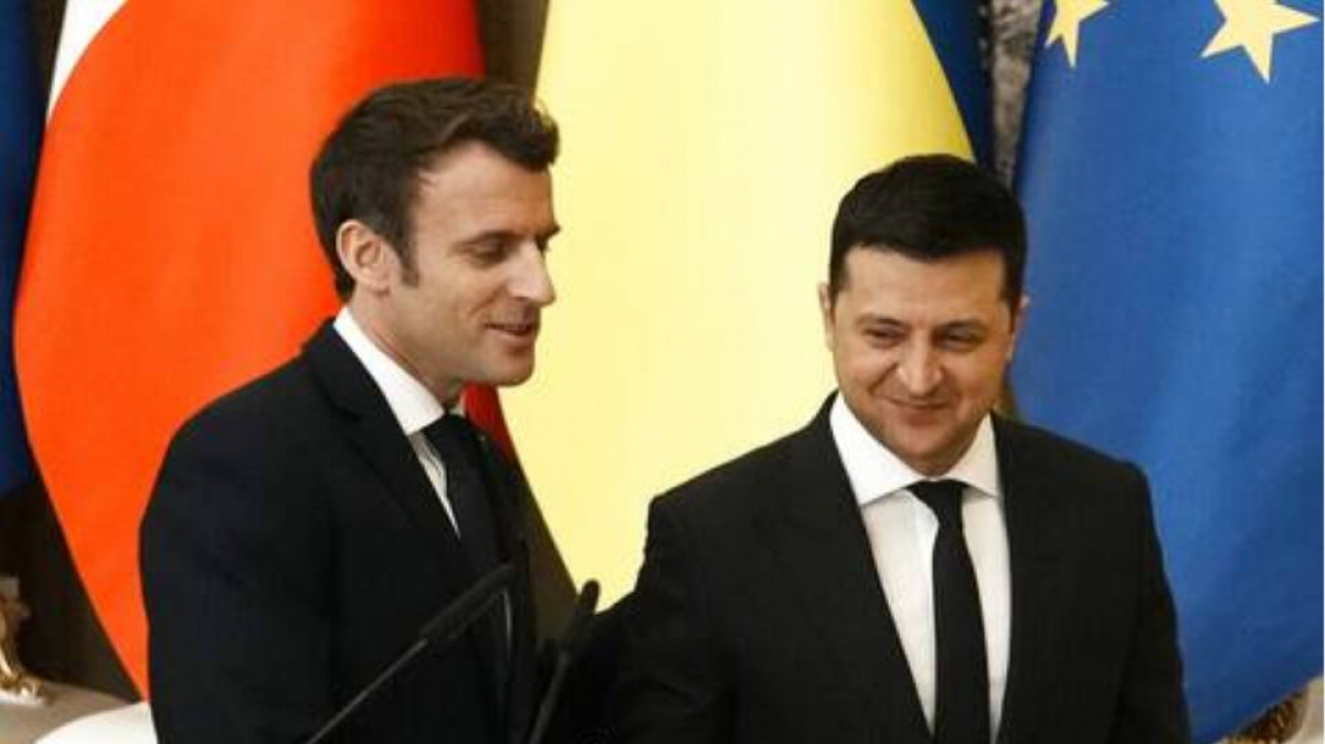Ζελένσκι-Μακρόν συζήτησαν για την κατάσταση στον πυρηνικό σταθμό της Ζαπορίζια