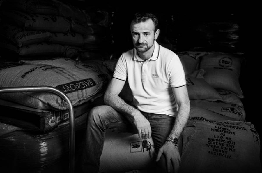 Ο Sasa Sestic στην τελετή απονομής των Coffee Business Awards 2020
