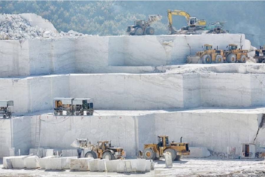 Ελληνικό Μάρμαρο: Μειωμένες κατά 56,02 εκατ. ευρώ οι συνολικές εξαγωγές