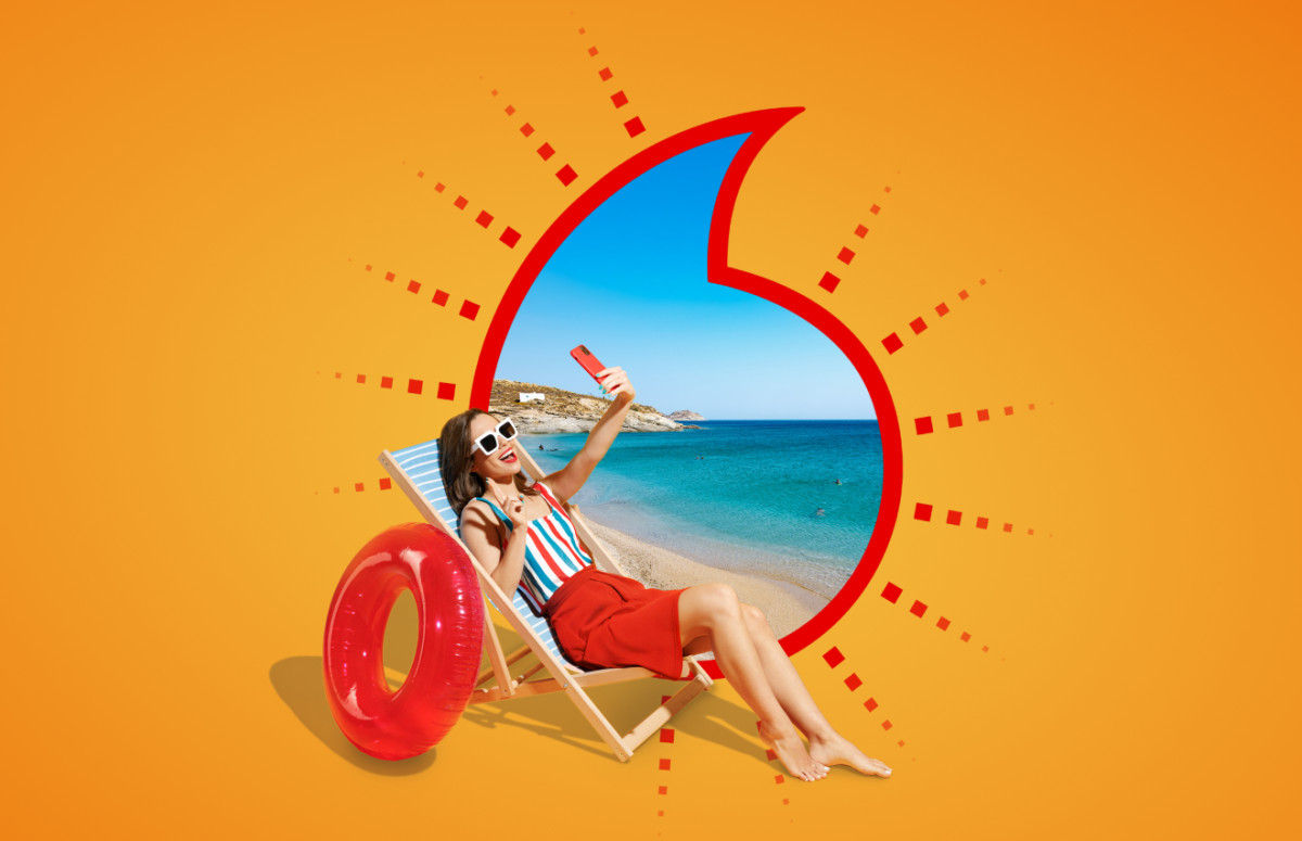 Απεριόριστα data από τη Vodafone για ένα ατελείωτο καλοκαίρι