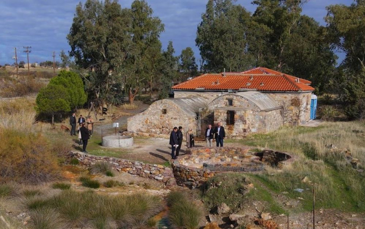 Προς υλοποίηση οι ιαματικές πηγές Πολιχνίτου στη Λέσβο