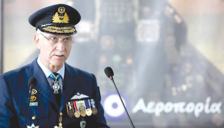 Νέος αρχηγός ΓΕΕΘΑ ο Αντιπτέραρχος Χρήστος Χριστοδούλου