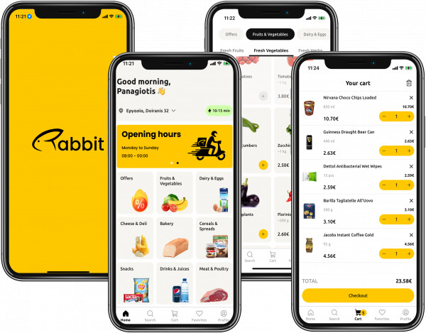 Rabbit: Νέα, καινοτόμος εμπειρία online market