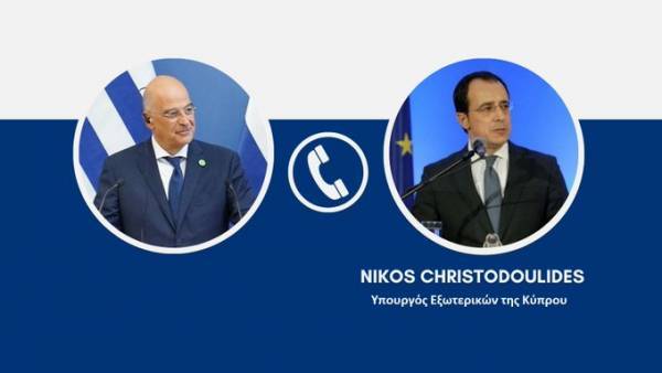 Νέα επικοινωνία Δένδια- Χριστοδουλίδη για τις παράνομες τουρκικές ενέργειες