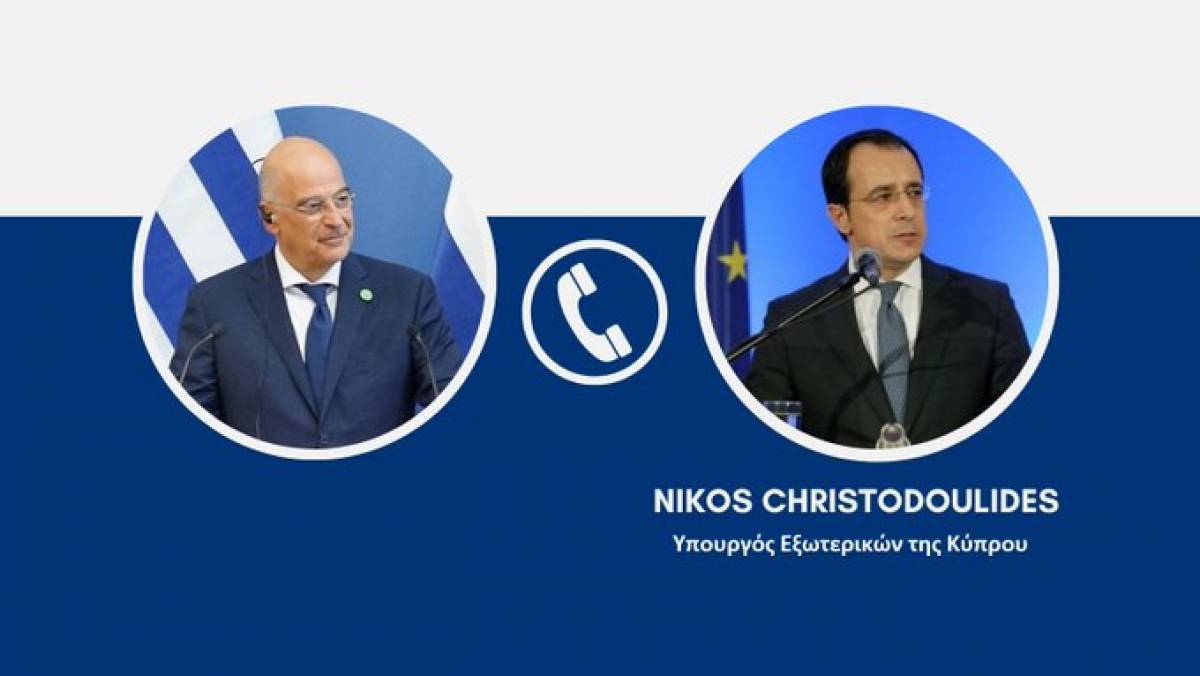 Νέα επικοινωνία Δένδια- Χριστοδουλίδη για τις παράνομες τουρκικές ενέργειες