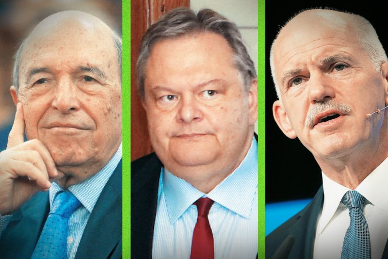 "Όχι" από ΓΑΠ- "Ναί" από Σημίτη στην πρόσκληση Βενιζέλου