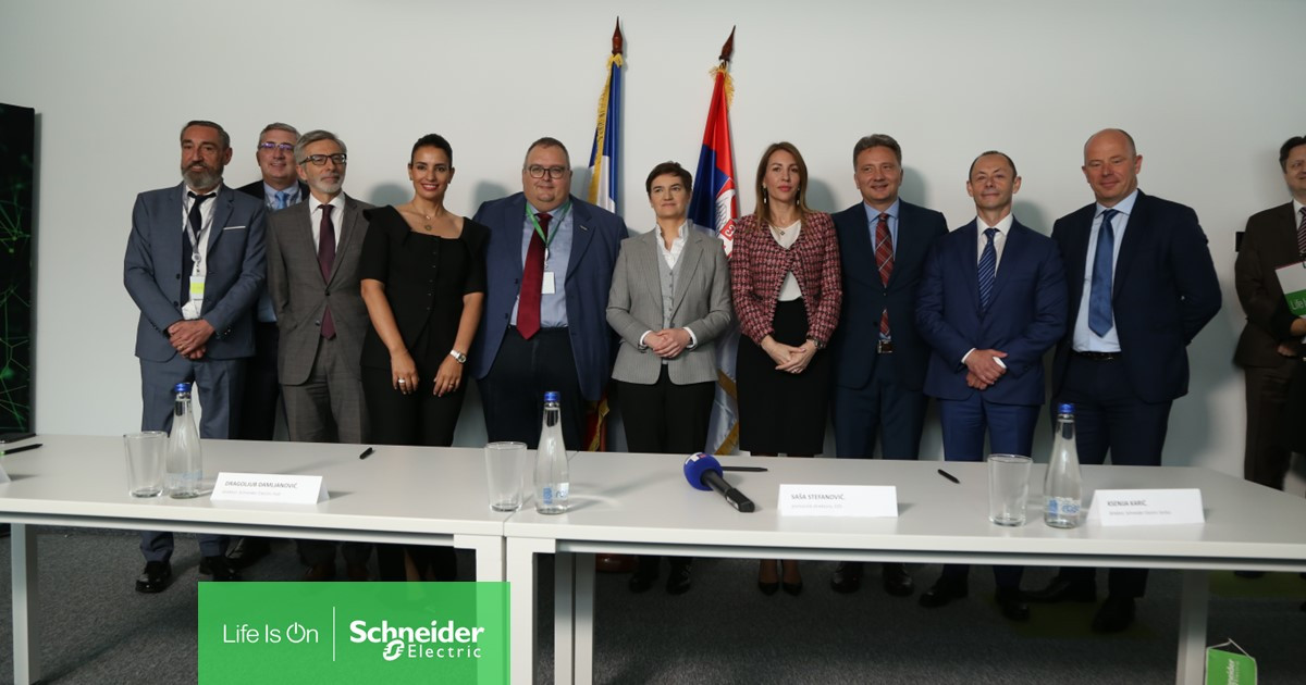 Schneider Electric: Έργο 140εκατ. στο δίκτυο ηλεκτρικής ενέργειας της Σερβίας