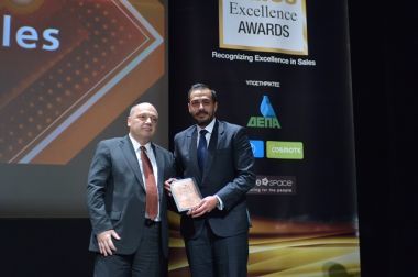 Σπουδαία διάκριση της Online Sales στην τελετή απονομής των Sales Excellence Awards 2015