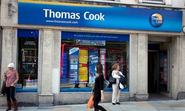 Βουτιά 25% στη μετοχή της Thomas Cook