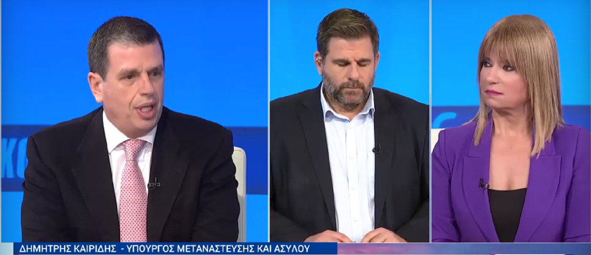 Καιρίδης: Δόθηκε η πρώτη άδεια διαμονής-Δεν θέλουμε το παράνομο
