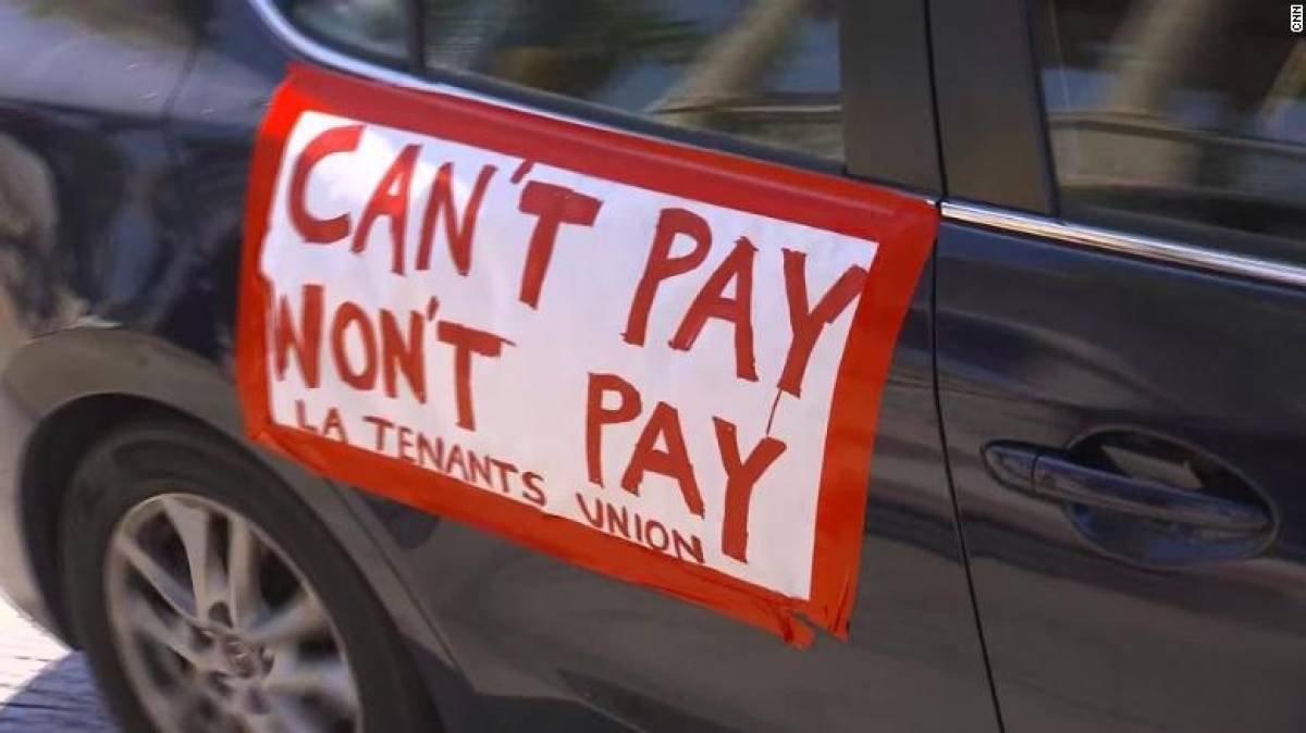 Ένας στους έξι Αμερικανούς δεν πλήρωσε το νοίκι τον Ιούνιο