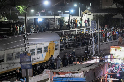 Εκτροχιασμός τρένου στη Βόρεια Αίγυπτο με νεκρούς και τραυματίες