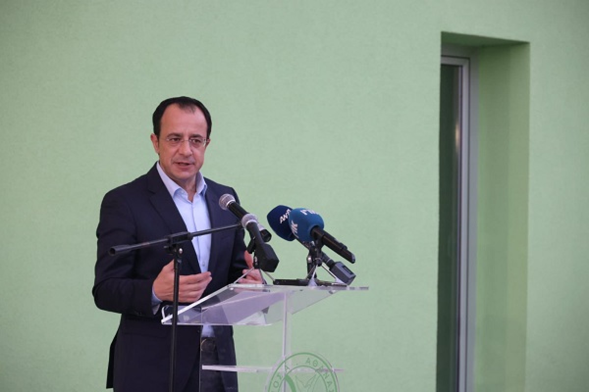 Χριστοδουλίδης: Όχι συνοριακές αλλαγές που απορρέουν από βία και πόλεμο