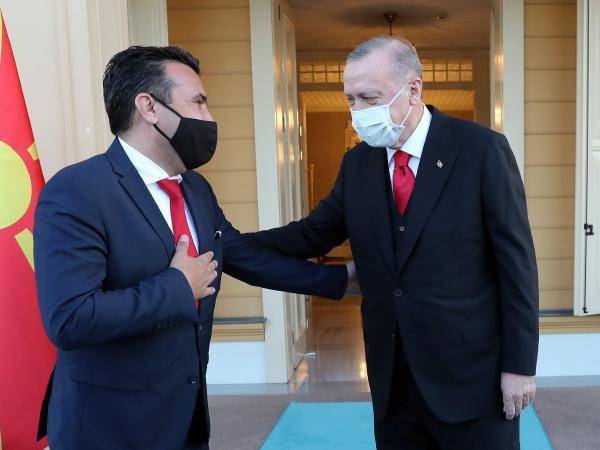 Θερμό κλίμα στη συνάντηση Ερντογάν-Ζάεφ, στο επίκεντρο οι επενδύσεις
