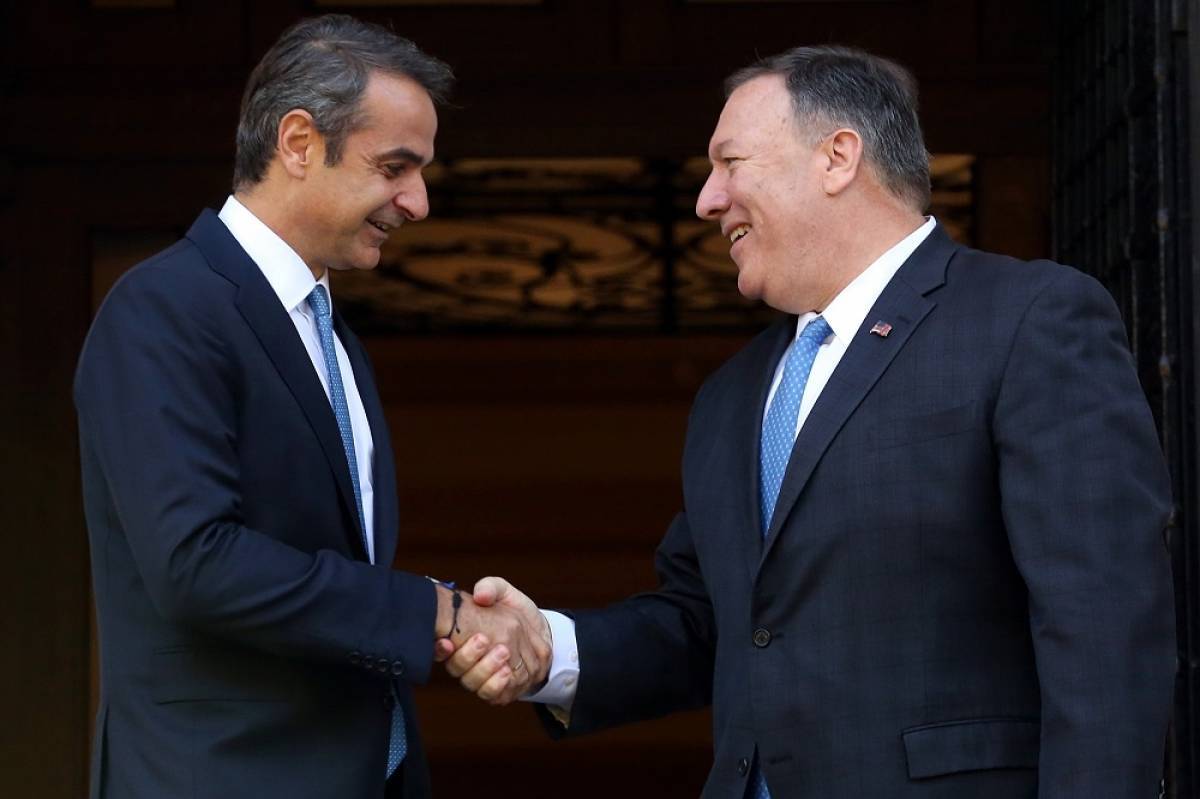Μητσοτάκης σε Πομπέο: Να μπει ένα τέλος στην τουρκική προκλητικότητα