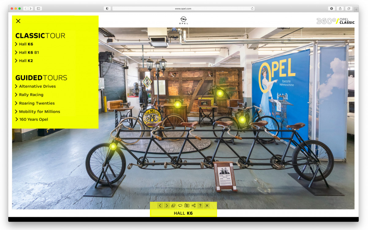 Virtual Tour “160 Years of Opel” στο Μουσείο της εταιρείας