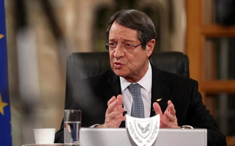 Αναστασιάδης: Μη αποδεκτή λύση που οδηγεί σε κατάρρευση