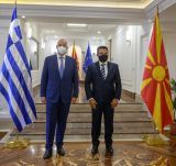Δένδιας: Συναντήθηκε με τον Ζάεφ για τη Συμφωνία των Πρεσπών