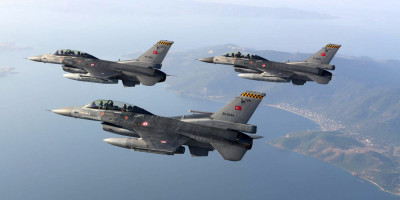 Υπερπτήσεις τουρκικών F-16 πάνω από την Παναγιά και τις Οινούσσες