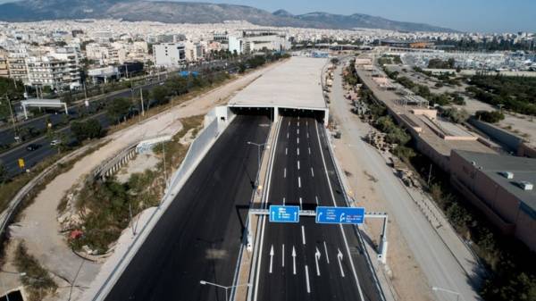 Κυκλοφοριακές ρυθμίσεις λόγω κατασκευής πεζογέφυρας στη Λ.Ποσειδώνος