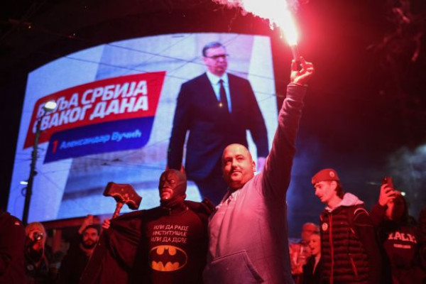 Νίκη της «Φοιτητικής Λίστας» και Ήττα Βούτσιτς στις Εκλογές της Σερβίας