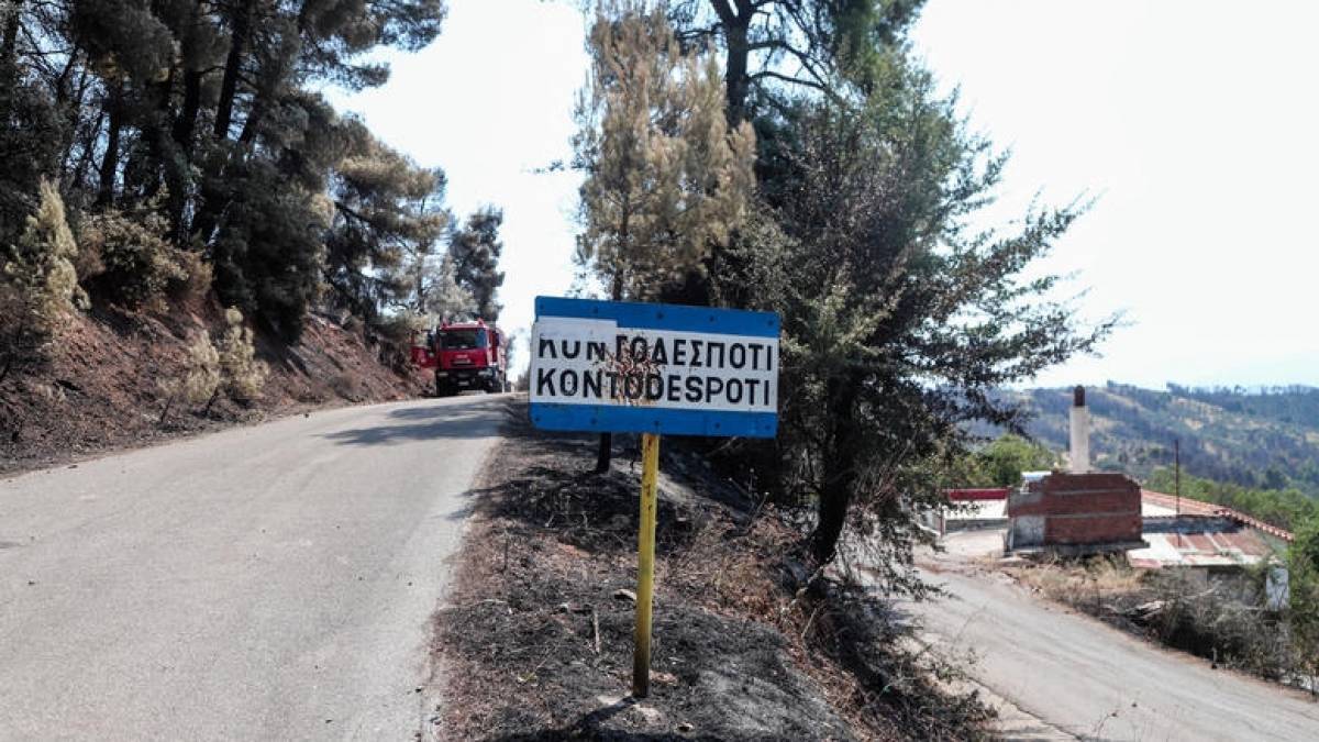 Εύβοια: Χωρίς ενεργό μέτωπο η πυρκαγιά - Καταστροφή 25.000 στρεμμάτων