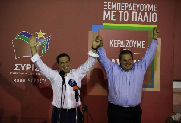 Αλλη μία σκηνοθεσία Τσίπρα - Καμμένου