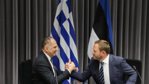 Γεραπετρίτης στο Ταλίν: Συμμεριζόμαστε την κοινή ευρωπαϊκή αντίληψη για στρατηγική αυτονομία