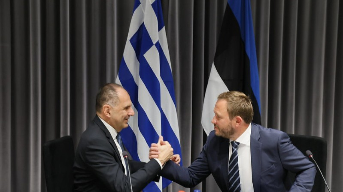 Γεραπετρίτης στο Ταλίν: Συμμεριζόμαστε την κοινή ευρωπαϊκή αντίληψη για στρατηγική αυτονομία