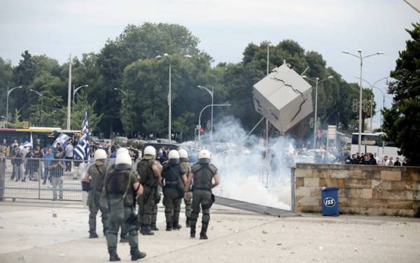 Πέντε συλλήψεις για τα επεισόδια στη Θεσσαλονίκη