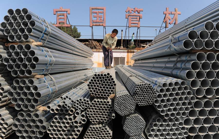 Οι κινεζικές εισαγωγές σιδηρομεταλλεύματος σε χαμηλό 13 μηνών