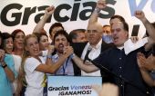 Βενεζουέλα: Ιστορική νίκη του συνασπισμού της αντιπολίτευσης