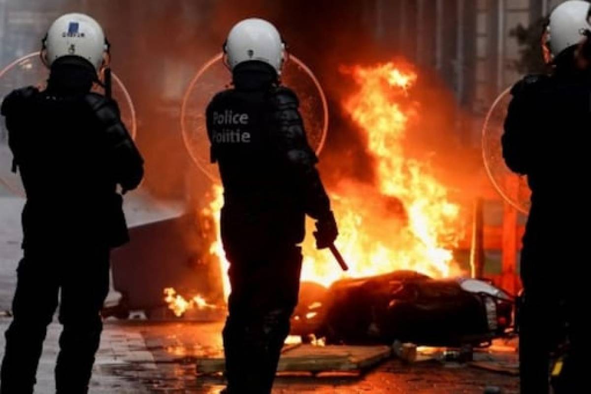 Σοβαρά επεισόδια στις Βρυξέλλες- Ακυρώθηκαν οι χριστουγεννιάτικες εκδηλώσεις στη Γάνδη