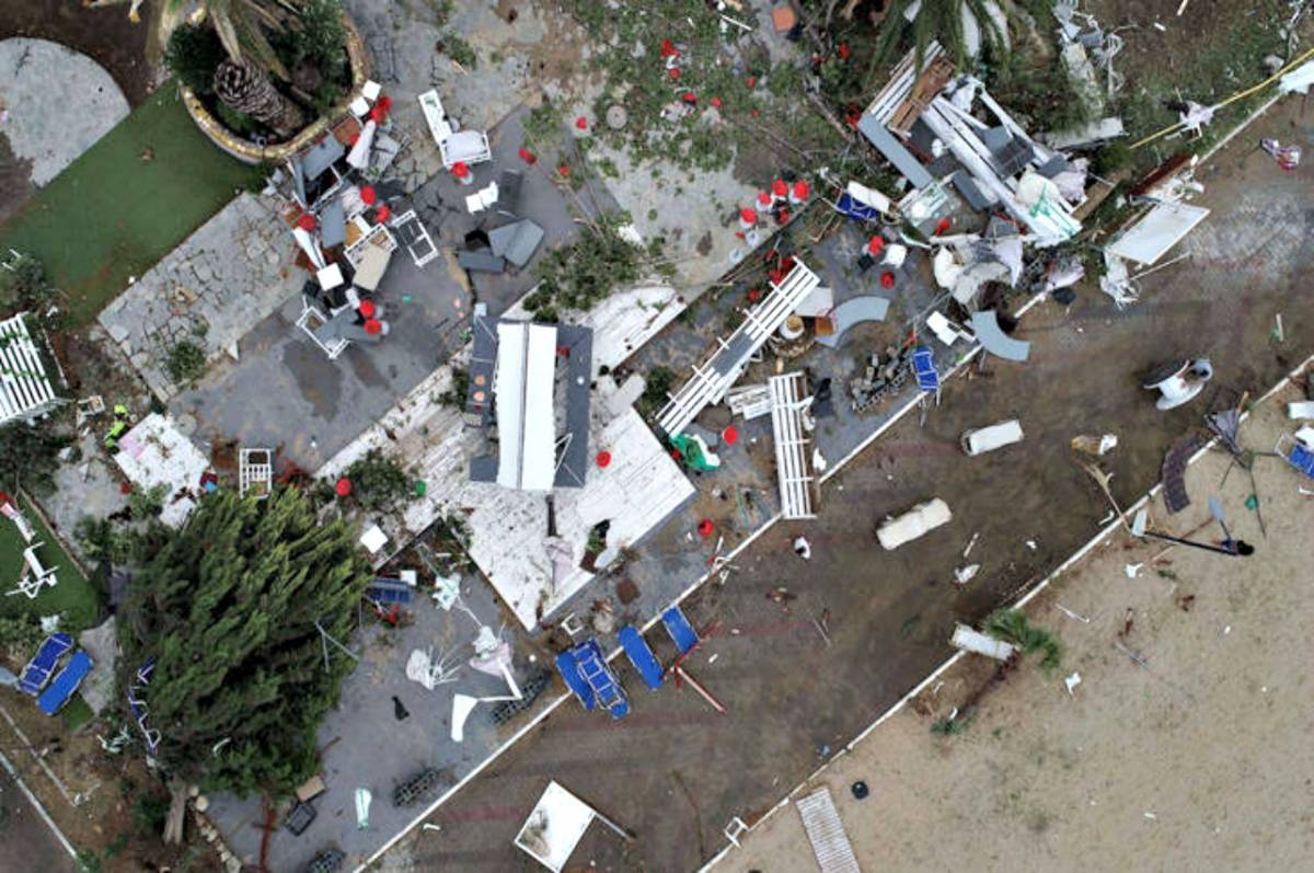 Τα στοιχεία του meteo για τη φονική καταιγίδα στη Χαλκιδική