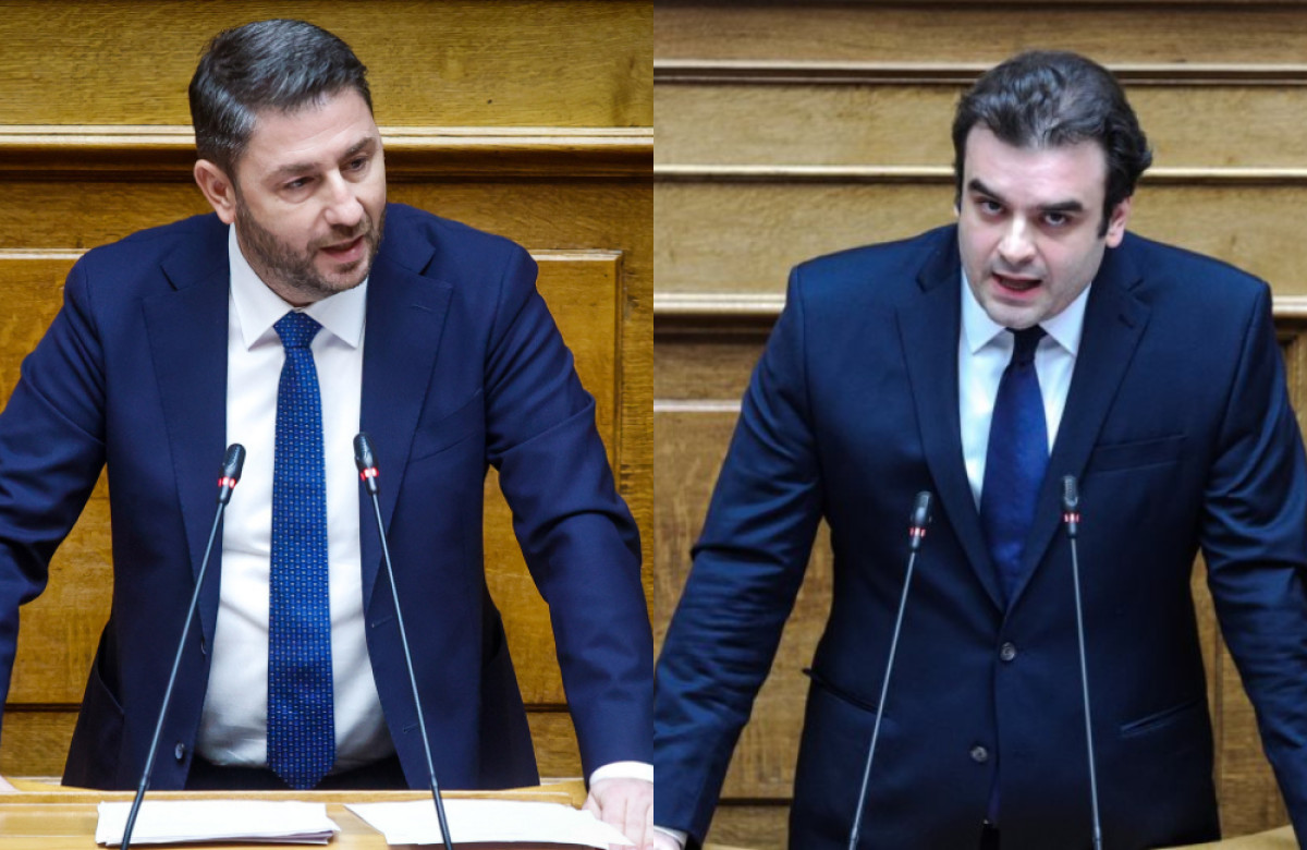 Σκληρή πολιτική αντιπαράθεση Πιερρακάκη – Ανδρουλάκη για ΔΕΗ, οικονομία και «Ζάππεια»