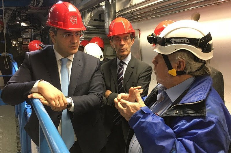 Σύμφωνο συνεργασίας Περιφέρειας Κεντρικής Μακεδονίας-CERN