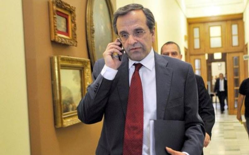 Τηλεφωνήματα Σαμαρά σε Βενιζέλο και Θεοδωράκη για κοινή γραμμή