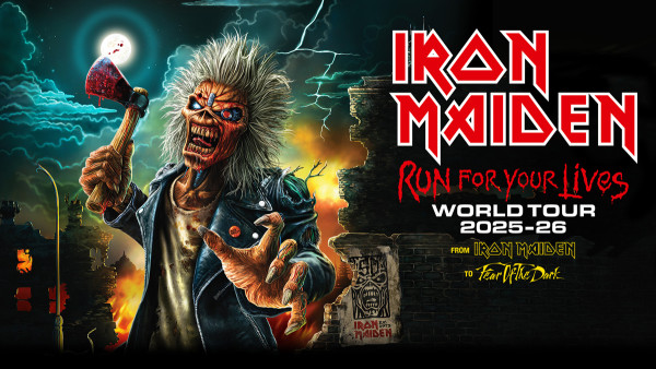Η ευρωπαϊκή περιοδεία των Iron Maiden ξεκινά από την Αθήνα
